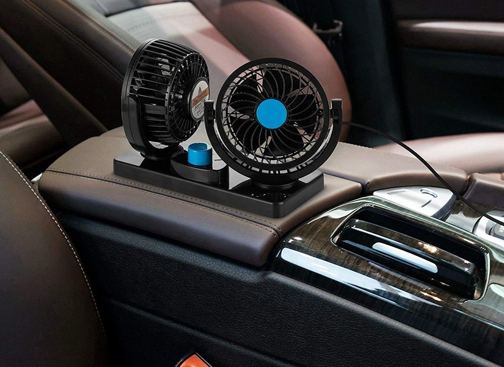 Ventilador Doble para Vehículos 24V – Alta Potencia