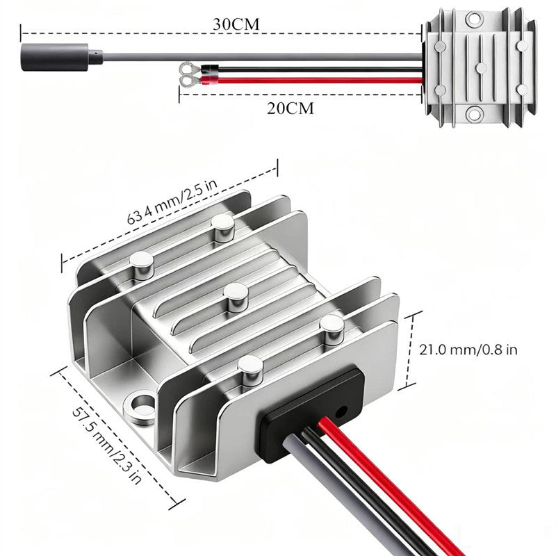Convertidor 12V/24V a 30V para Starlink Mini