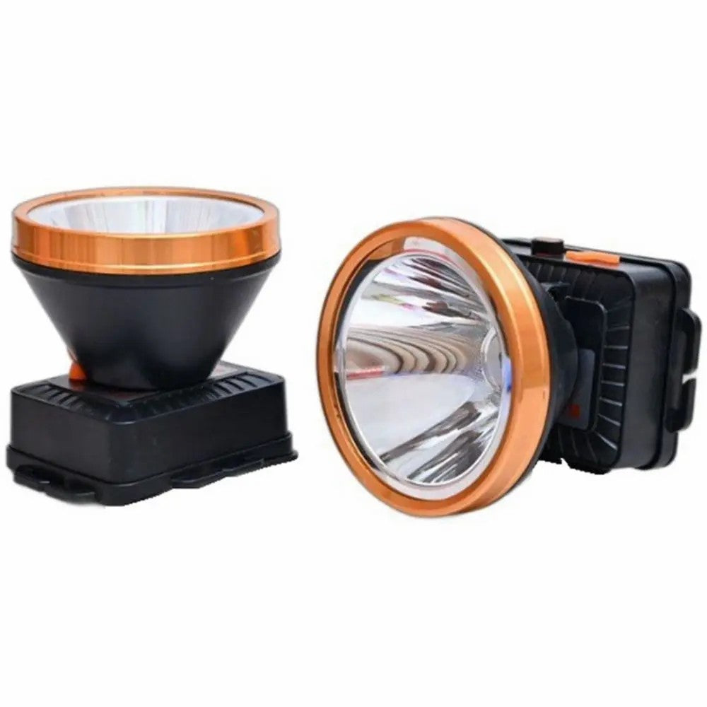 Linterna Frontal LED Recargable 3W – Resistente al Agua