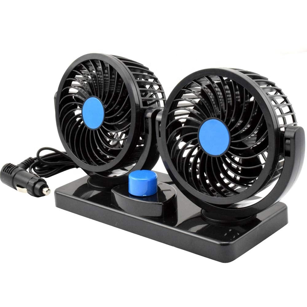 Ventilador Doble para Vehículos 24V – Alta Potencia